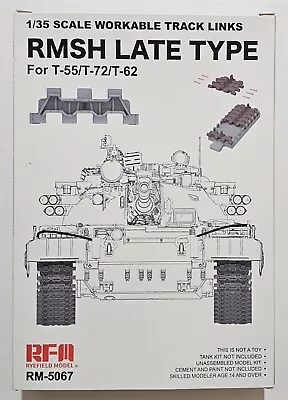 1/35 RFM 5067: RMSH Late Type Tracks For T-55/T-72/T-62 • $38.97