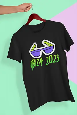 Ibiza 2023 Sunglasses Printed Colour T Shirt - Mens Womens & Kids Sizes • $16.41