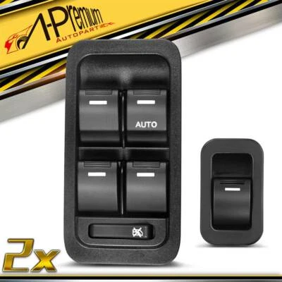 $32.99 • Buy Master & Single Window Switch For Ford Territory SX SY SZ 2004-2014 Illuminated