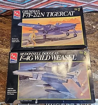 VTG 1996 AMT/Ertl Grumman F7F-2/2N Tigercat & F-4G Wild Weassel 1/48  Used  • $19.99
