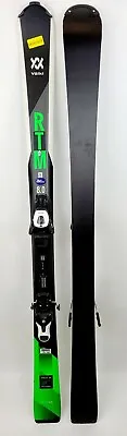 $620 High End Volkl RTM 8.0 Skis And Salomon Lithium 10 Bindings Green Used • $199.99