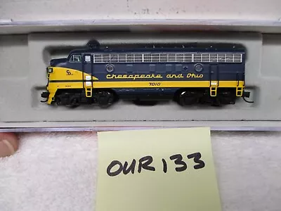 Intermountain N 69219-01 EMD F7a C&O 7010     OUR 133 • $90