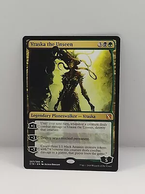 Vraska The Unseen Commander 2019 NM Black Green Mythic Rare MAGIC CARD  • $1.67