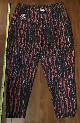 Vintage NIXZ Buffalo Sabres NHL Surf Pants Goat Lord Zubaz 2xl Rare Red & Black • $59.99