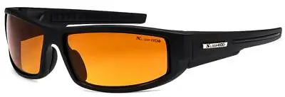 Sport Wrap Hd Night Driving Vision Sunglasses Yellow High Definition Glasses USA • $11.98