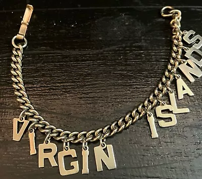 Vintage Charm Bracelet Virgin Islands • $15