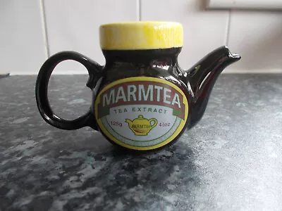 Marmite/marmtea Miniature Ceramic Teapot**free P&p** • £7.99