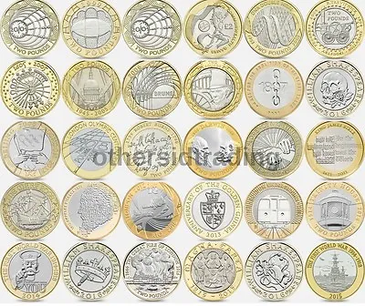 £5.29 • Buy UK Two £2 Pound Rare Coins Royal Mint Albums Olympic Commonwealth Army Mary Rose