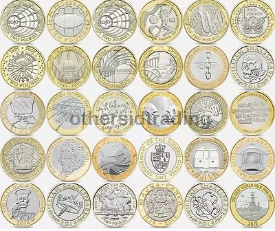 UK Two £2 Pound Rare Coins Royal Mint Albums Olympic Commonwealth Army Mary Rose • £15.69