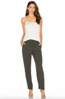 Theory $255 Tralpin Moonstone Caliver Beige Jogger Pants Women's Size 8 NWT • $49.49