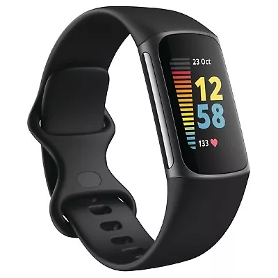 Fitbit Charge 5 Fitness Tracker Black - Free Delivery • $179