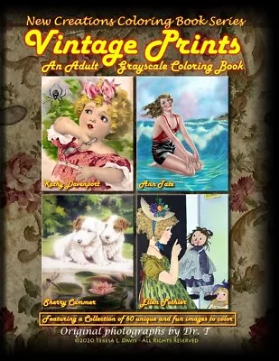 New Creations Coloring Book Series: Vintage Prints • $12.12