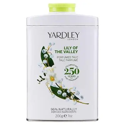 Yardley Lily Of The Valley Perfumed Talc 200g • £8.08