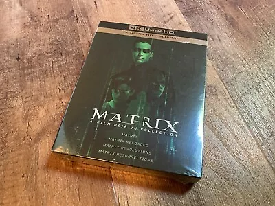 The Matrix 4-Film Deja Vu Collection (4K UHD + Blu-ray 11 Discs Region Free) • $44