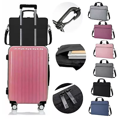 Laptop Bag Shockproof Briefcase Shoulder Messenger Bag Laptop Tote • £10.80