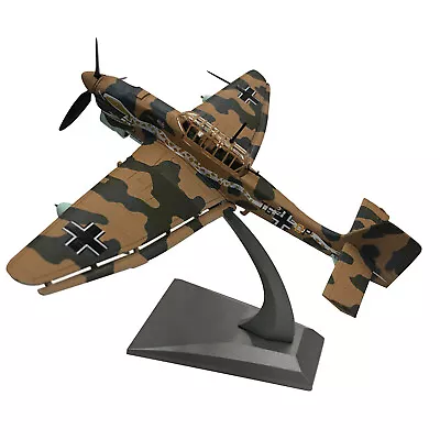 1:72 Scale WWII German Air Force Stuka Ju-87 Bomber Metal Model Alloy Fighter • $27.13