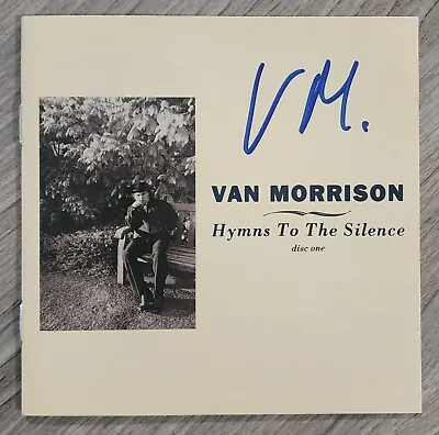 Van Morrison Signed Hymns To The Silence Disc One CD Booklet Singer RAD • $187.49