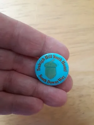 Truleigh Hill Youth Hostel South Downs Way YHA Pin Badge/Button Badge-Souvenir • £3.99