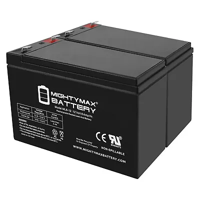 Mighty Max 12V 8Ah SLA Battery For Razor MX350 MX400 Dirt Bike - 2 Pack • $39.99