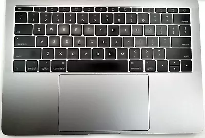 Macbook Pro 13  A1708 Palmrest Keyboard Batt Trackpad Gray 661-07946 Grade A- • $47