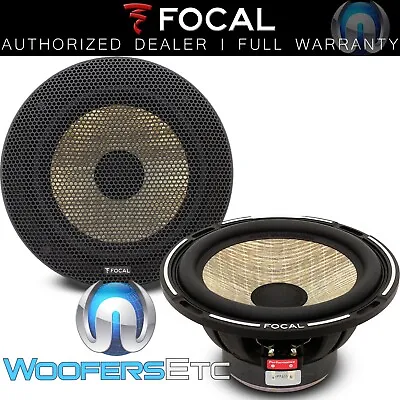 Focal W/ps165f 6.5  70w Rms Flax Cone 4 Ohm Midbass Driver Car Speakers New • $349.99