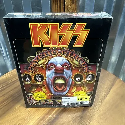 Vintage 1998 KISS - Psycho Circus (VHS 2000 Limited Edition) 3-D Video • $39.99