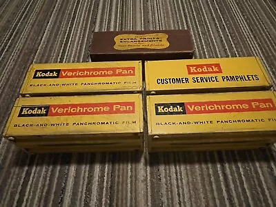 Vintage 1960s Kodak Film Store Collection Metal / Wood Display Print Storage Box • $599.98