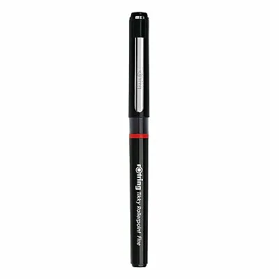 £4.99 • Buy Rotring Tikky Rollerpoint Pen Fine Nib Black Ink Ballpoint 0.5mm Graphic Drawing