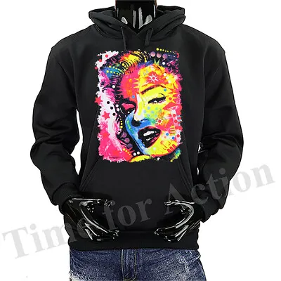 $31.32 • Buy Marilyn Monroe Colorful Women Graphic Fleece Pullover Hoodie