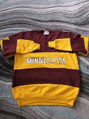 Vintage Minnesota Gophers Sweatshirt Crewneck Mens Large Nutmeg • $34.94