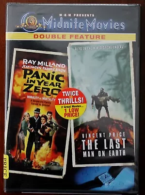 Panic In Year Zero/The Last Man On Earth (DVD) Midnite Movies/SEALED/2104 • $9.95