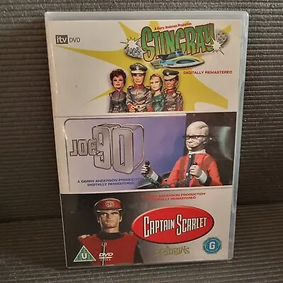 Joe 90/Captain Scarlet/Stingray DVD (2008) Gerry Anderson Cert U * 3 Disc Set  * • £10.95
