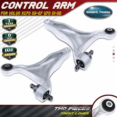 2x Front Left & Right Lower Control Arm W/ Bushings For Volvo XC70 03-07 V70 X/C • $99.98