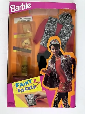 1993 Barbie Paint & Dazzle Fashions - Vintage Mattel #3483 - New & Sealed • $24.49