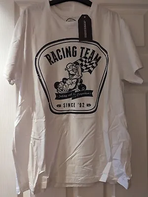 Official Nintendo Mario Kart Racing Team Men's T-Shirt Medium M • £12