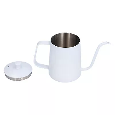 Coffee Kettle Stainless Steel Mini Portable White Thin Mouth Pour Over AOS • $32.84