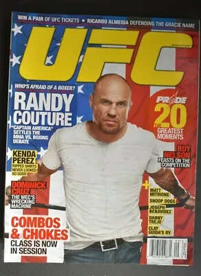 UFC Magazine #6 Randy Couture Cover Aug/Sept 2010 • $9.99