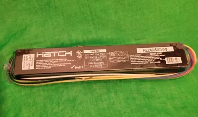 Hatch Electronic Ballast HL240IS/UV/W   120V-277V  (1 Or 2 F40T12 Etc) • $17