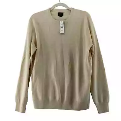 J Crew Cashmere Crewneck Sweater Size Medium NWT • $49.99