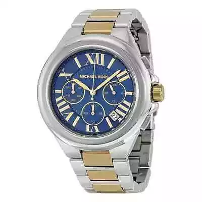 MK 5758 Michael Kors Watch New Band And Battery Duo Tone Band • $34.99