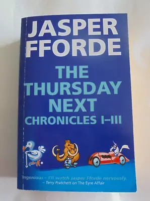 Thursday Next Chronicles 1-3 Jasper Fforde Eyre Affair Good Book Lost Plots PB • £18