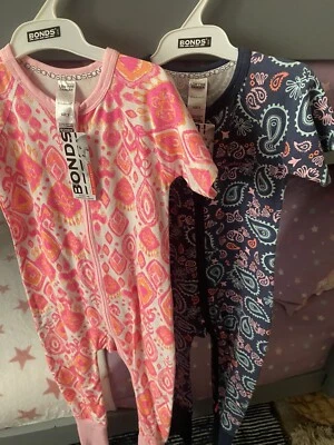 Bonds Short Sleeve Long Leg Zippy Wondersuits Size 3 • $50