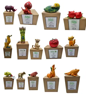 Enesco Home Grown Figurines You Choose Figure Fruit Produce Animals New Open Box • $39.99