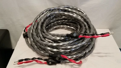 $599 • Buy Wireworld Equinox 7 Speaker Cables 30 Ft /9M Premium Quality OCC Copper 12 AWG