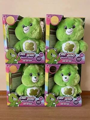 Care Bears Unlock The Magic GOOD LUCK BEAR Limited 3000 New In Box With Cert • $80