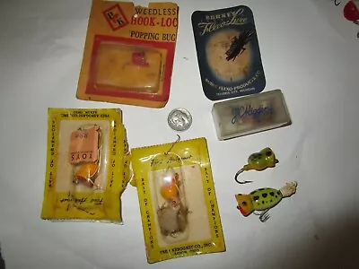 Vintage FLY Fishing Lures Lot • $11