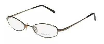 New Vera Wang V109 Glasses Metal Cm Womens 48-18-135 Brown Designer Full-rim • $19.95