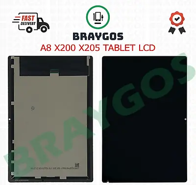 For Samsung Galaxy Tab A8 X200 X205 10.5 2021 Touch Screen Digitizer LCD Display • £44.95