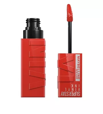 Maybelline SuperStay Vinyl Ink Liquid LipstickUp To 16Hr Wear RedHot #25-SEALED • $10.50