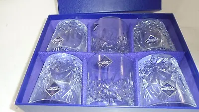 Set Of 6 Edinburgh Crystal Whisky Tumblers In Presentation Box. Unused Gift. • £69
